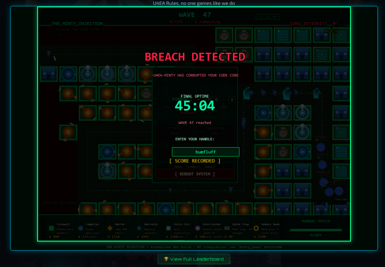 Game gets hard after a while.